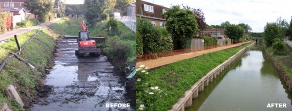 Amazing before and after shots of one part of the river - Waterways Project - LANTERN